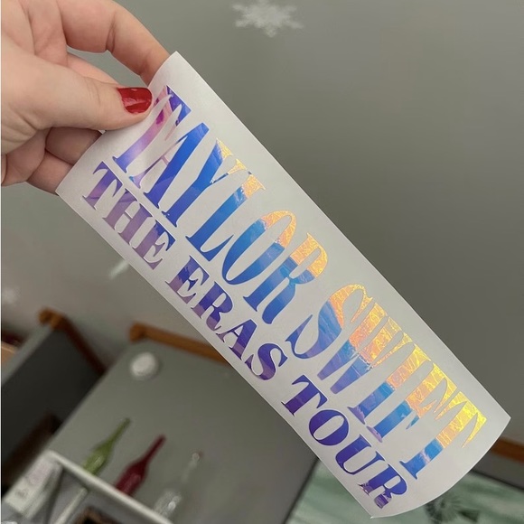Taylor Swift The Eras Tour Adhesive Decal - Picture 1 of 1